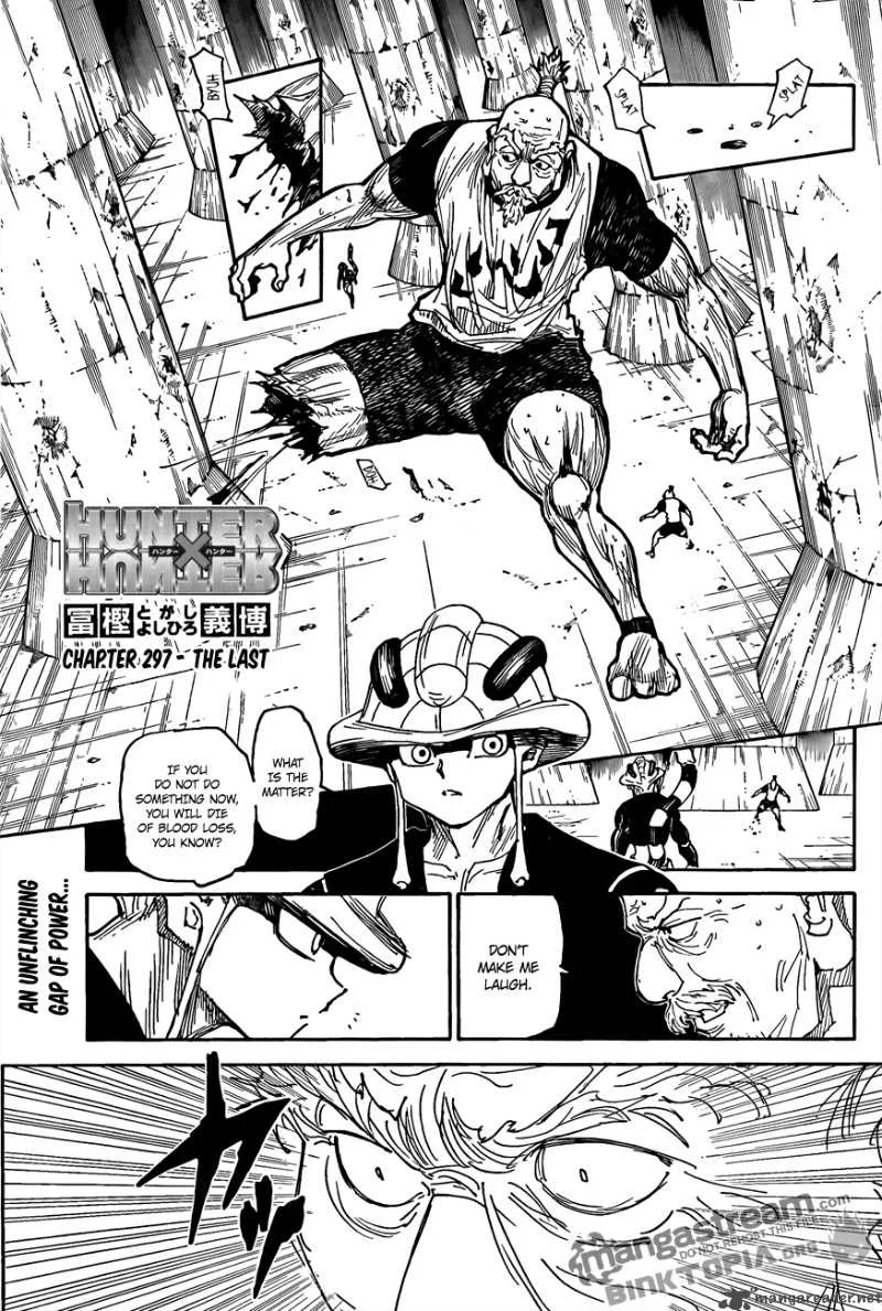 Hunter X Hunter Chapter 297 page 1