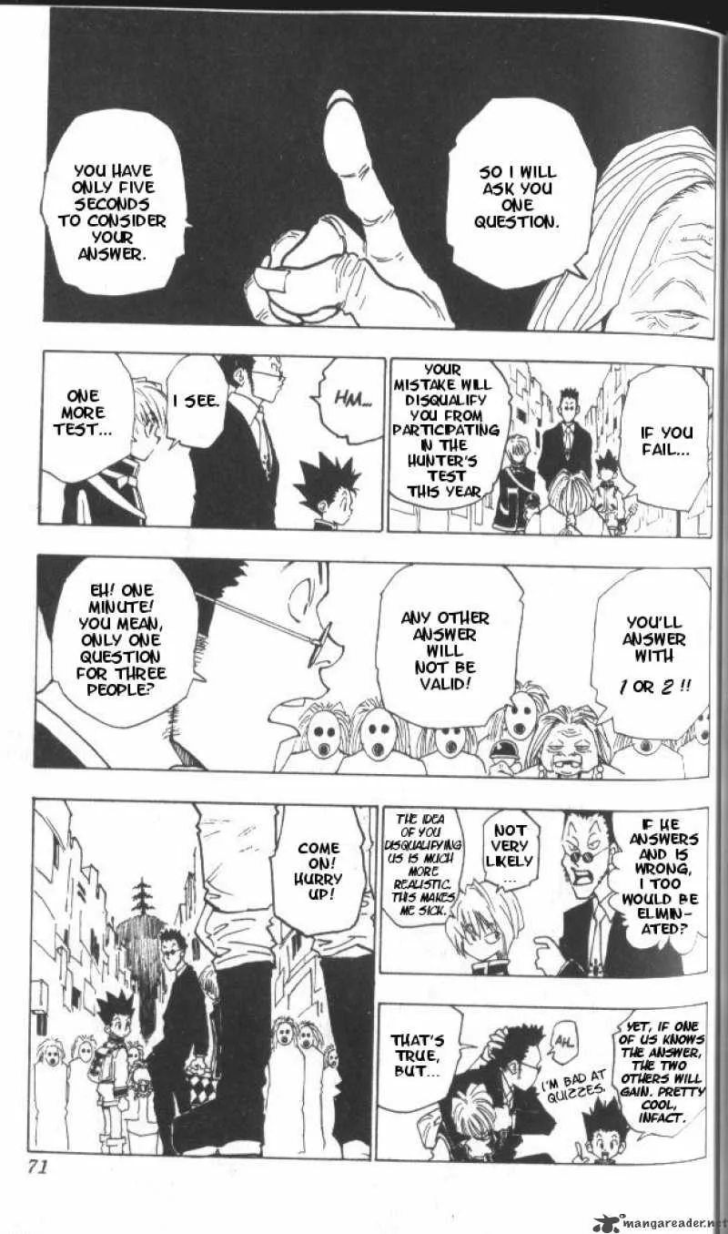 Hunter X Hunter Chapter 3 page 10