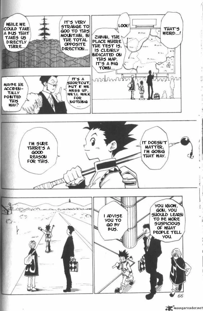 Hunter X Hunter Chapter 3 page 5