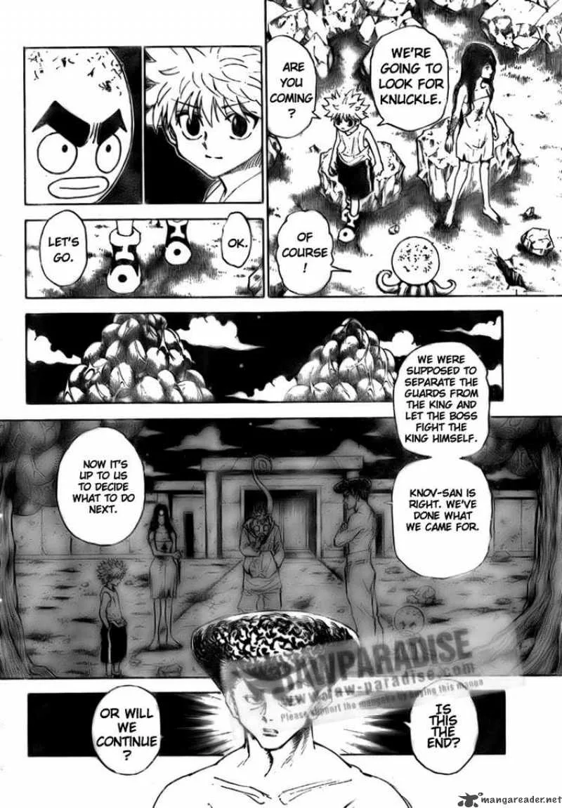 Hunter X Hunter Chapter 300 page 6