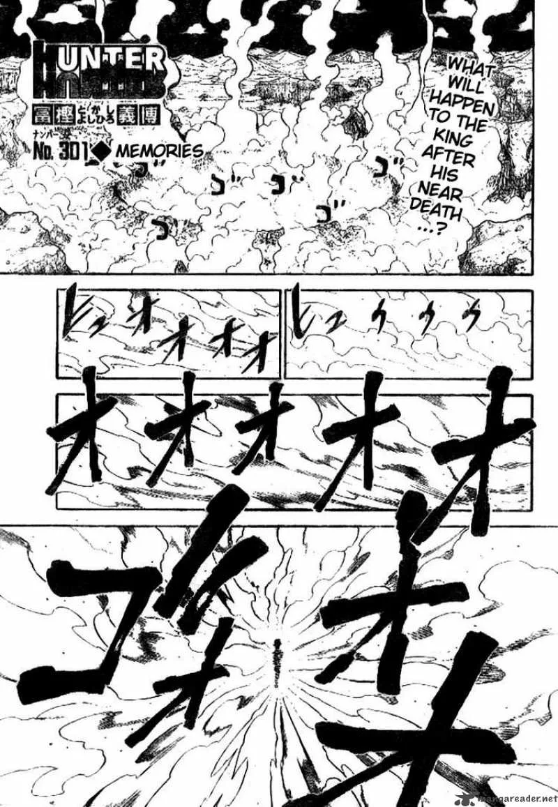 Hunter X Hunter Chapter 301 page 1