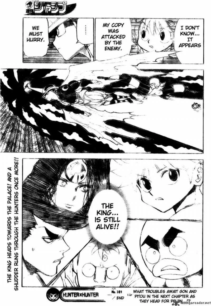 Hunter X Hunter Chapter 301 page 19
