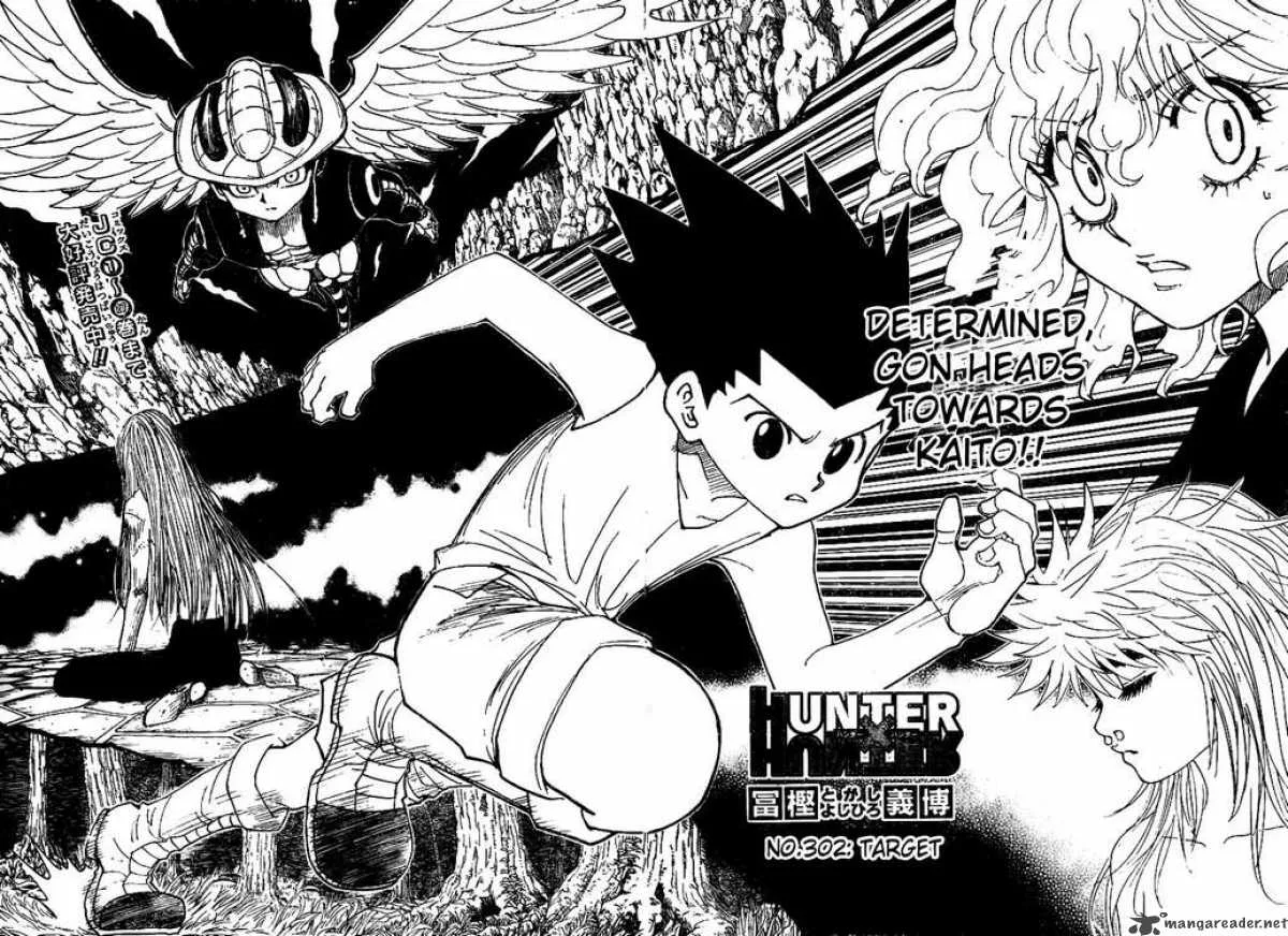 Hunter X Hunter Chapter 302 page 2