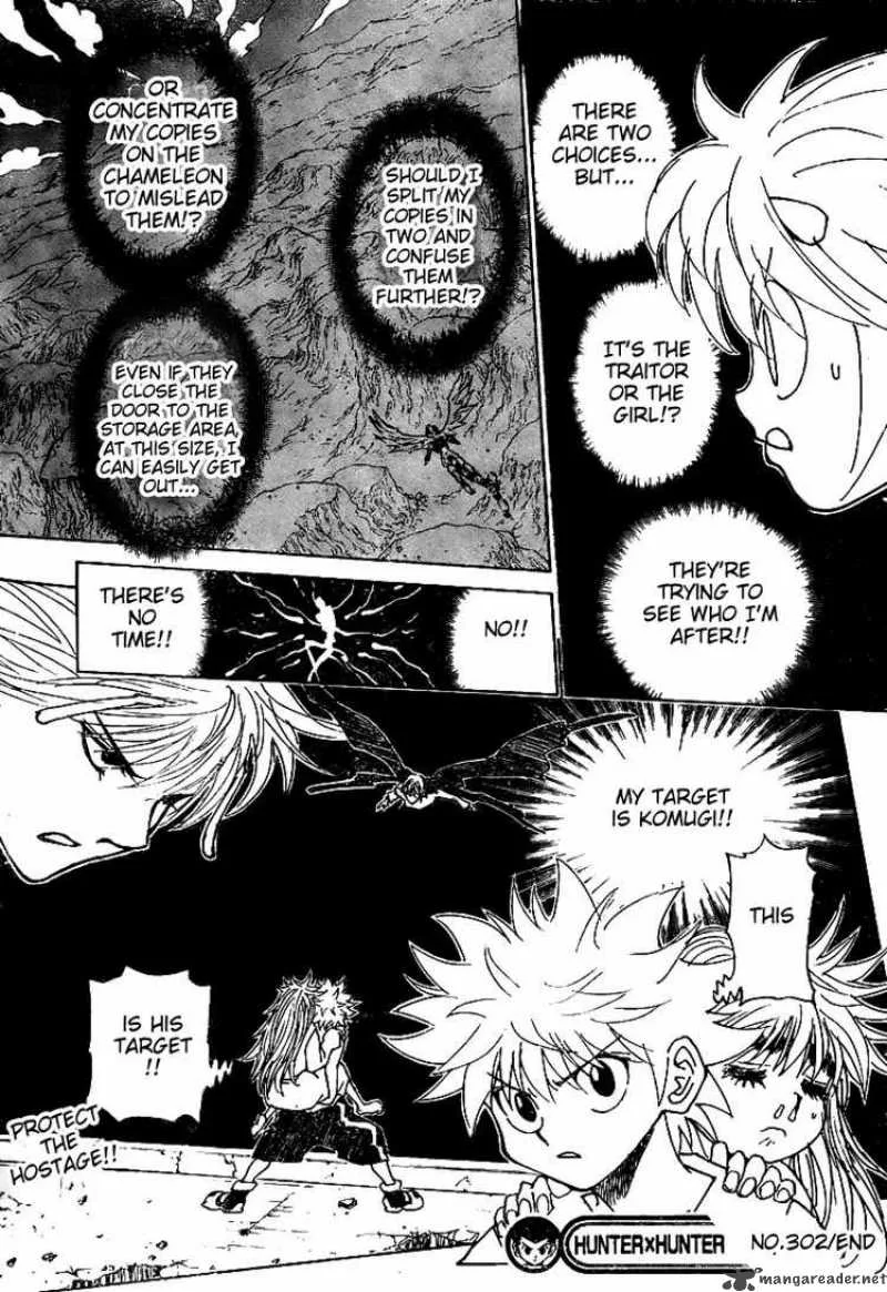 Hunter X Hunter Chapter 302 page 17