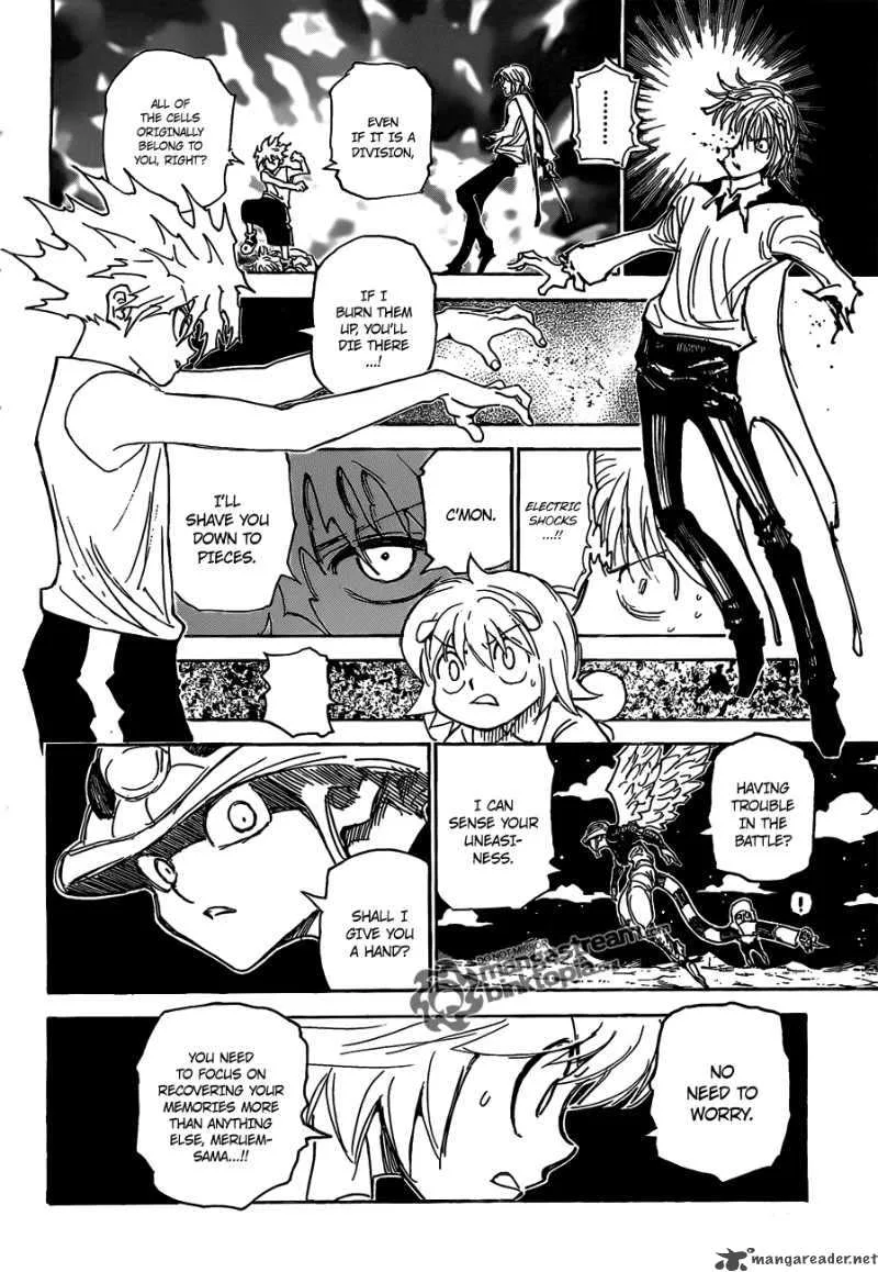 Hunter X Hunter Chapter 303 page 12
