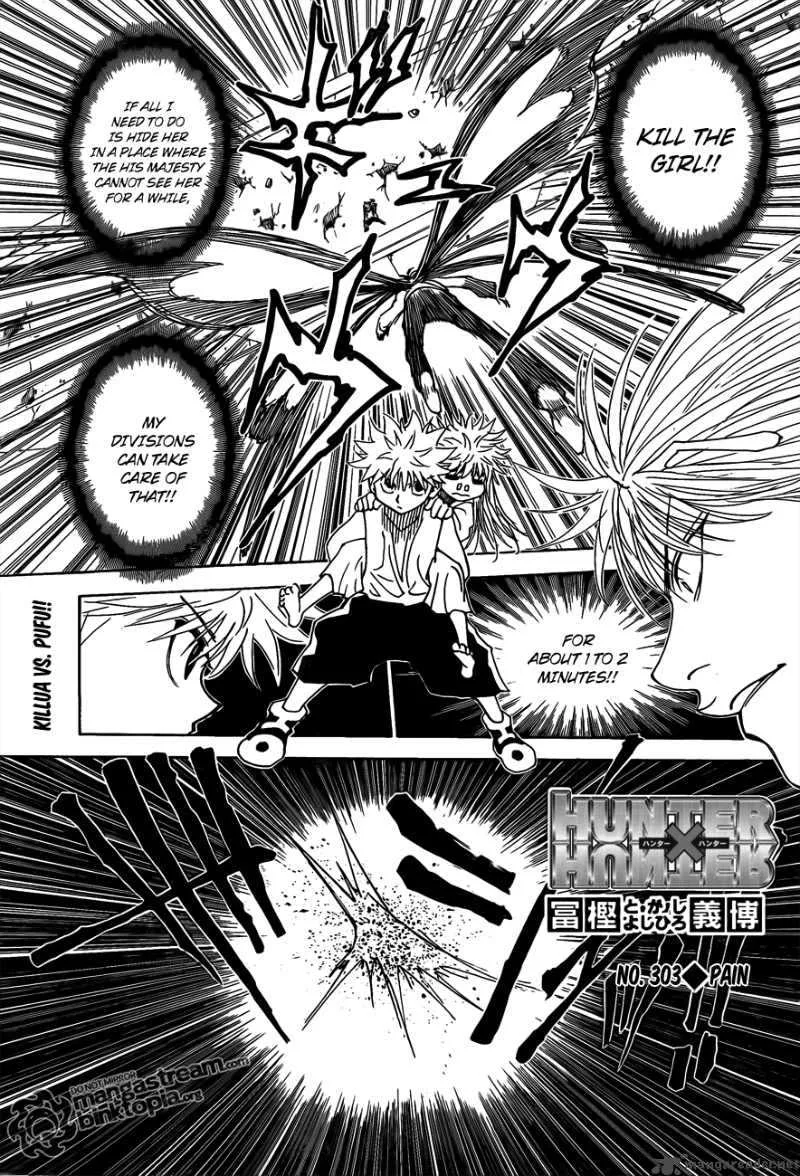 Hunter X Hunter Chapter 303 page 1