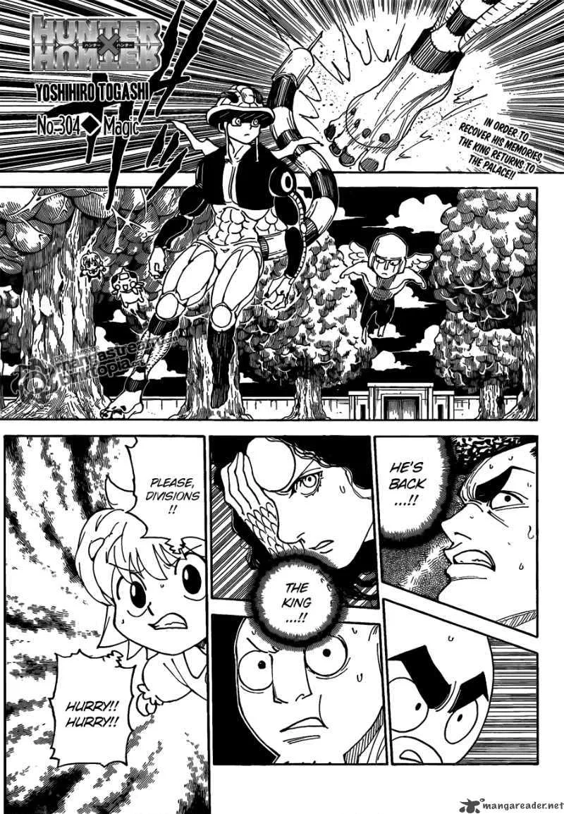 Hunter X Hunter Chapter 304 page 1