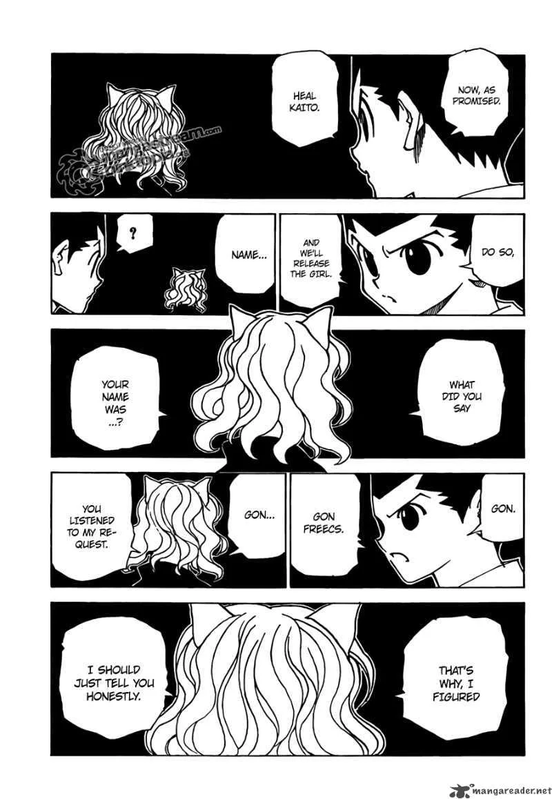 Hunter X Hunter Chapter 304 page 12