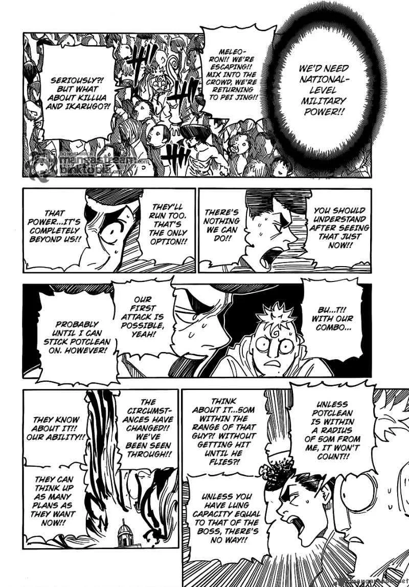 Hunter X Hunter Chapter 308 page 11