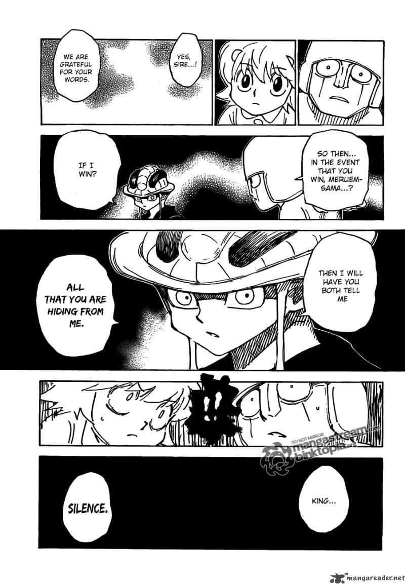 Hunter X Hunter Chapter 309 page 5