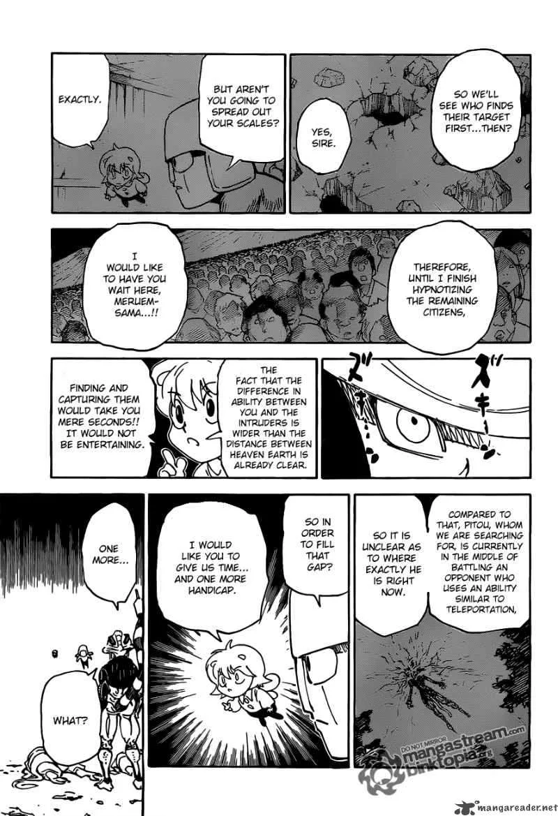 Hunter X Hunter Chapter 309 page 3