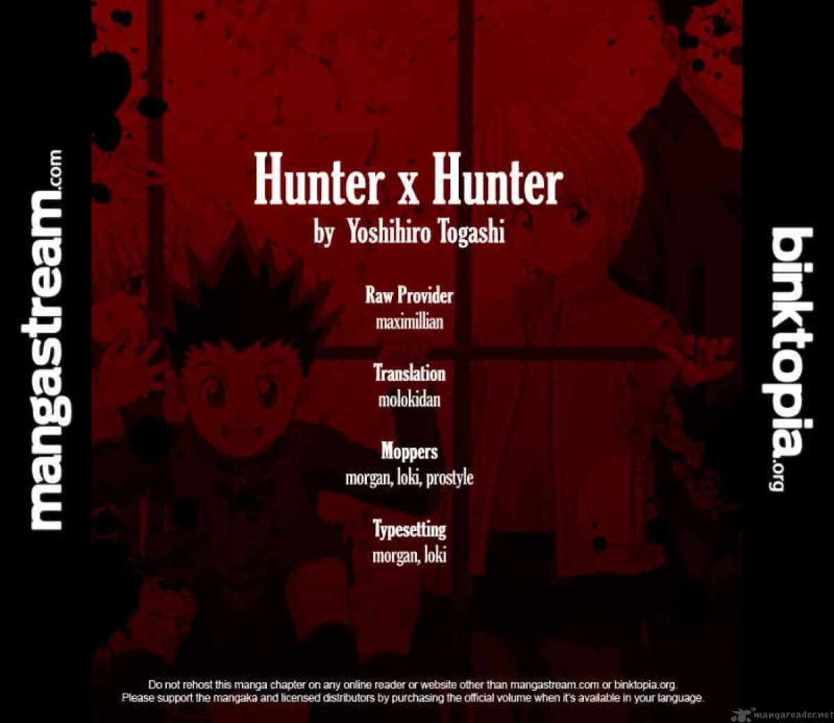 Hunter X Hunter Chapter 309 page 20