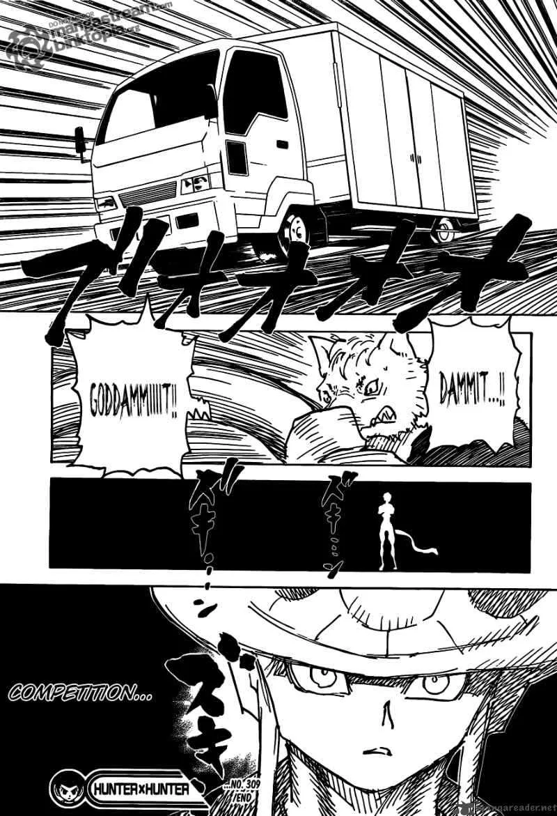 Hunter X Hunter Chapter 309 page 19