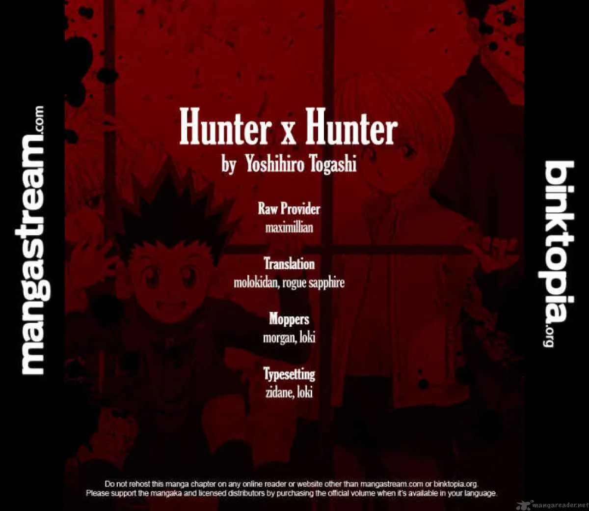 Hunter X Hunter Chapter 310 page 20