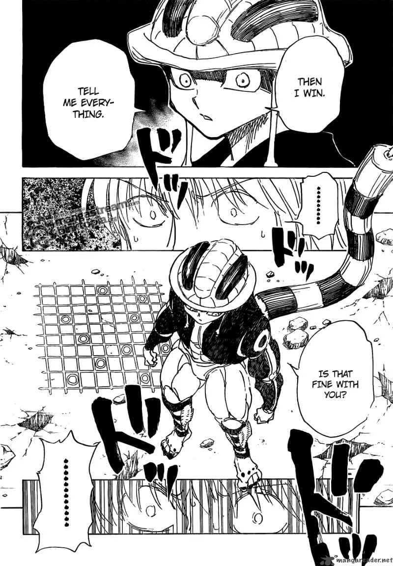 Hunter X Hunter Chapter 310 page 18
