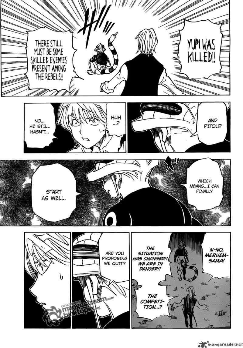 Hunter X Hunter Chapter 310 page 17