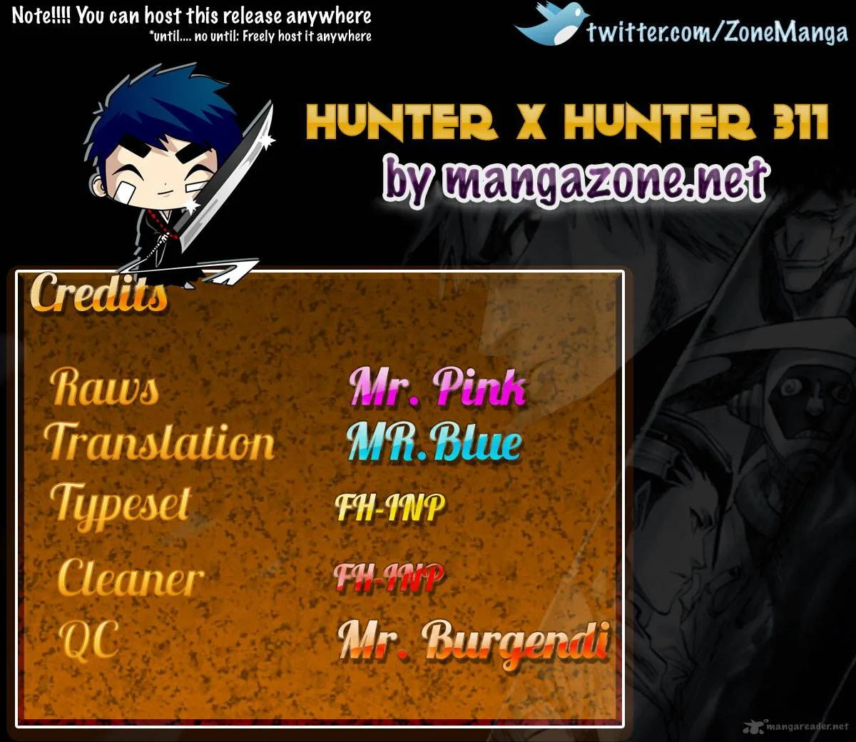 Hunter X Hunter Chapter 311 page 19