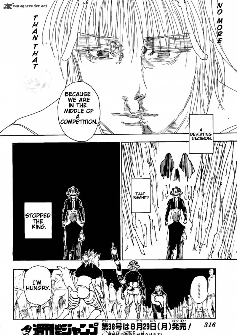 Hunter X Hunter Chapter 312 page 18