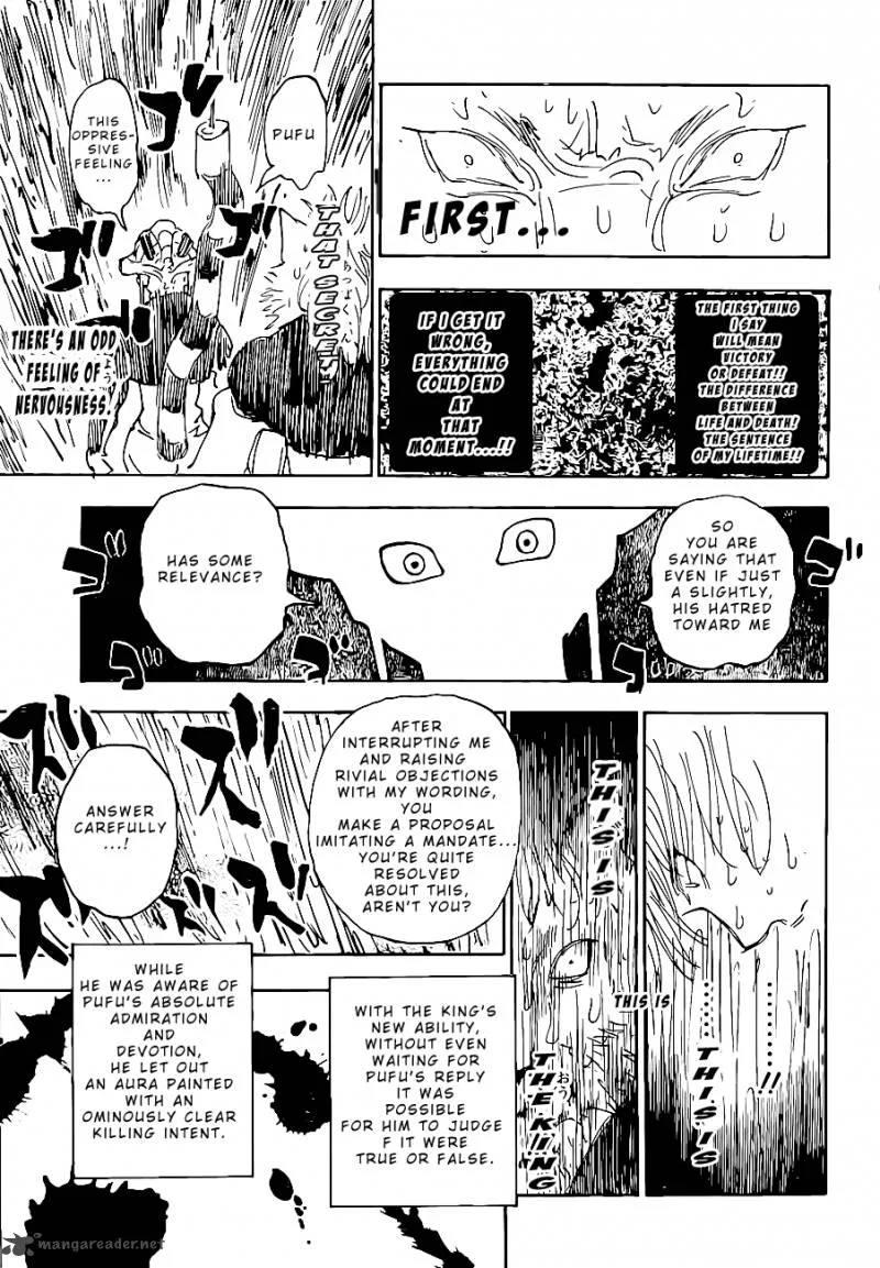 Hunter X Hunter Chapter 312 page 15
