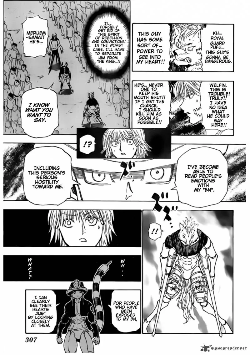 Hunter X Hunter Chapter 312 page 9