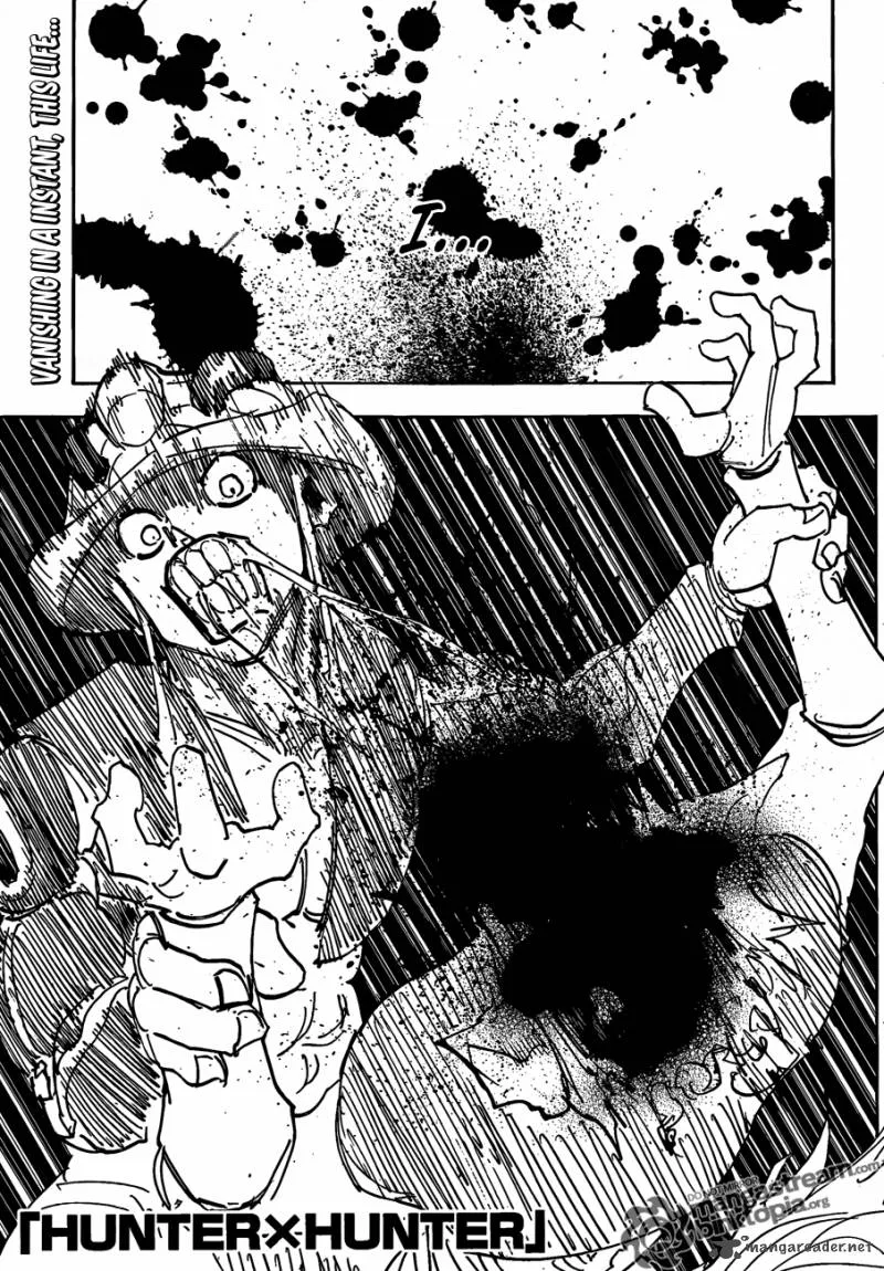 Hunter X Hunter Chapter 313 page 1