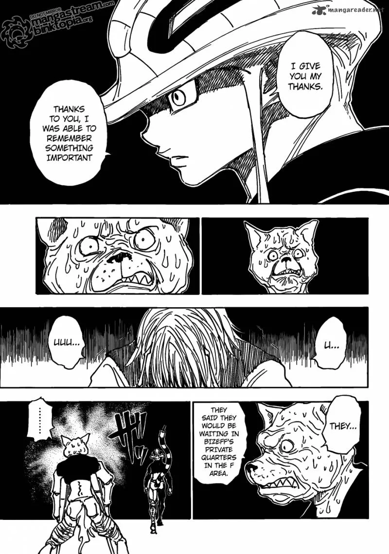 Hunter X Hunter Chapter 313 page 12