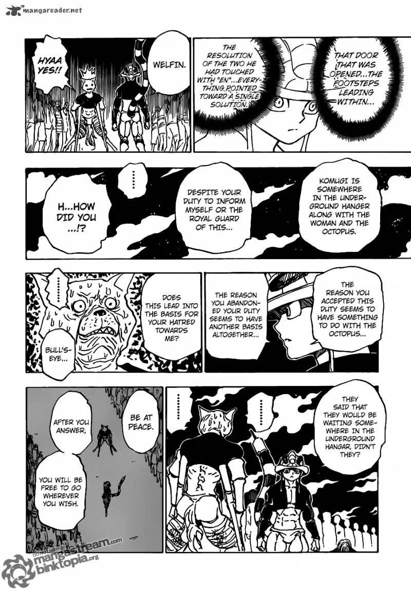 Hunter X Hunter Chapter 313 page 11