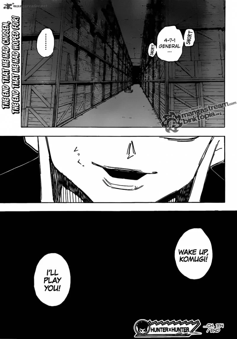 Hunter X Hunter Chapter 314 page 18