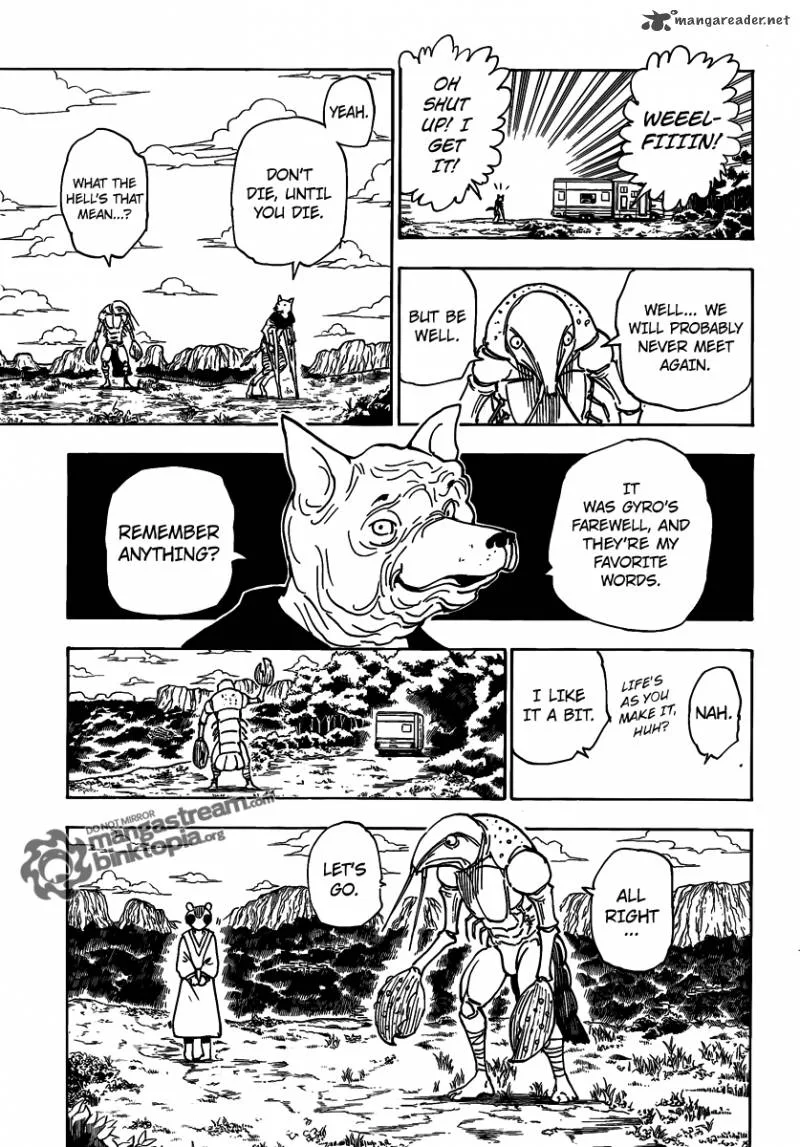 Hunter X Hunter Chapter 315 page 3