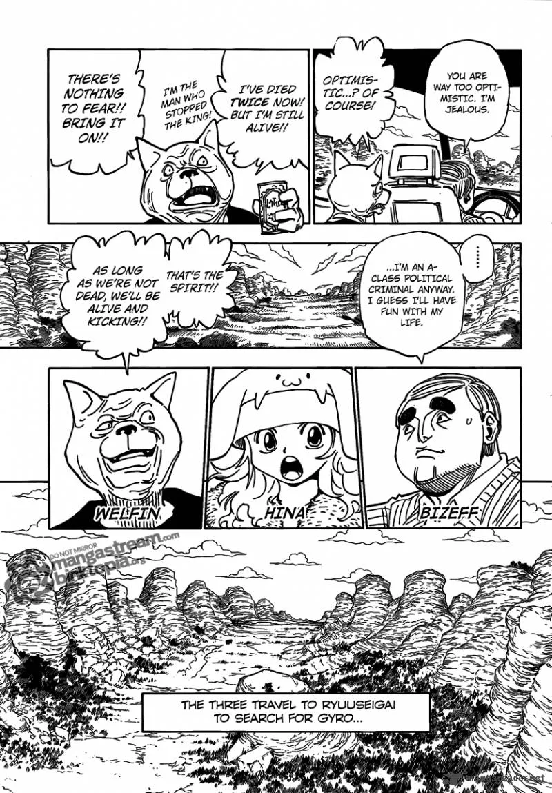 Hunter X Hunter Chapter 315 page 5