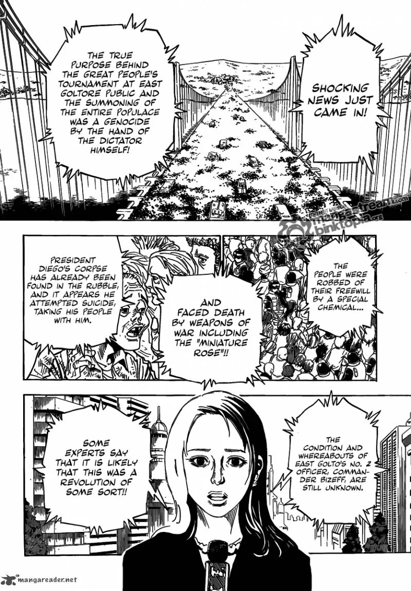 Hunter X Hunter Chapter 315 page 15