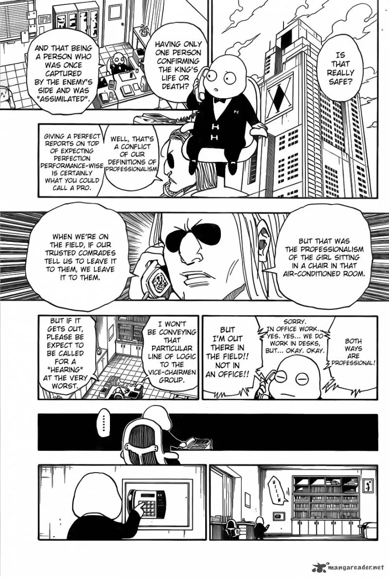 Hunter X Hunter Chapter 316 page 3