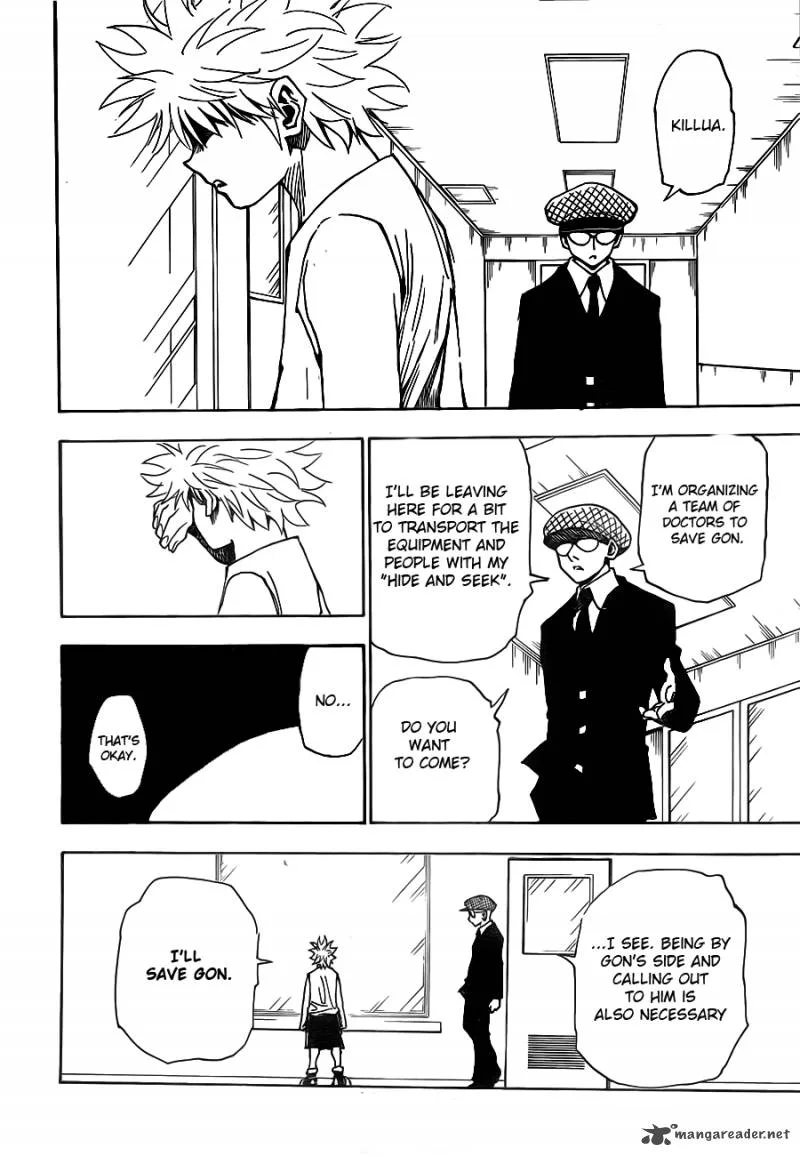 Hunter X Hunter Chapter 316 page 14