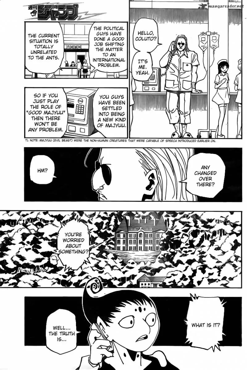 Hunter X Hunter Chapter 316 page 5