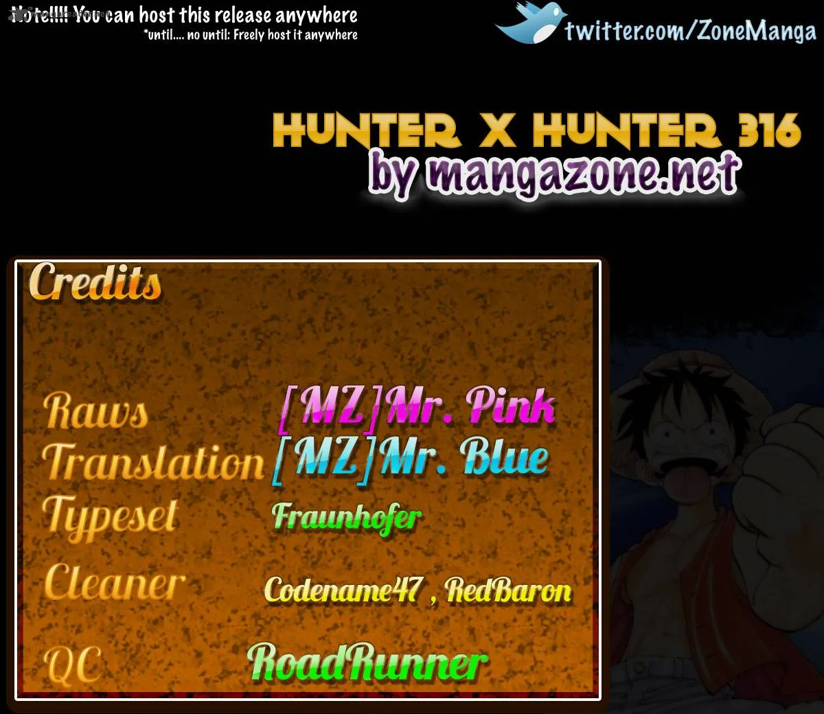 Hunter X Hunter Chapter 316 page 20