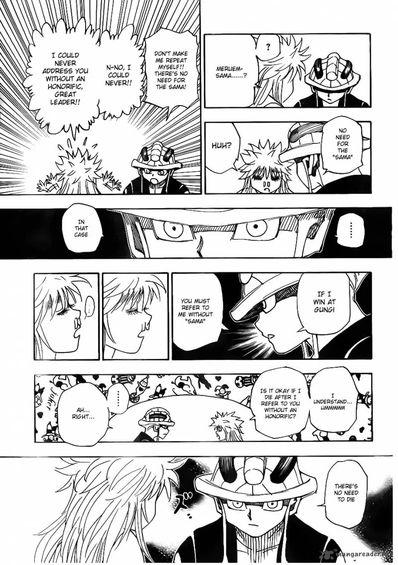 Hunter X Hunter Chapter 317 page 7
