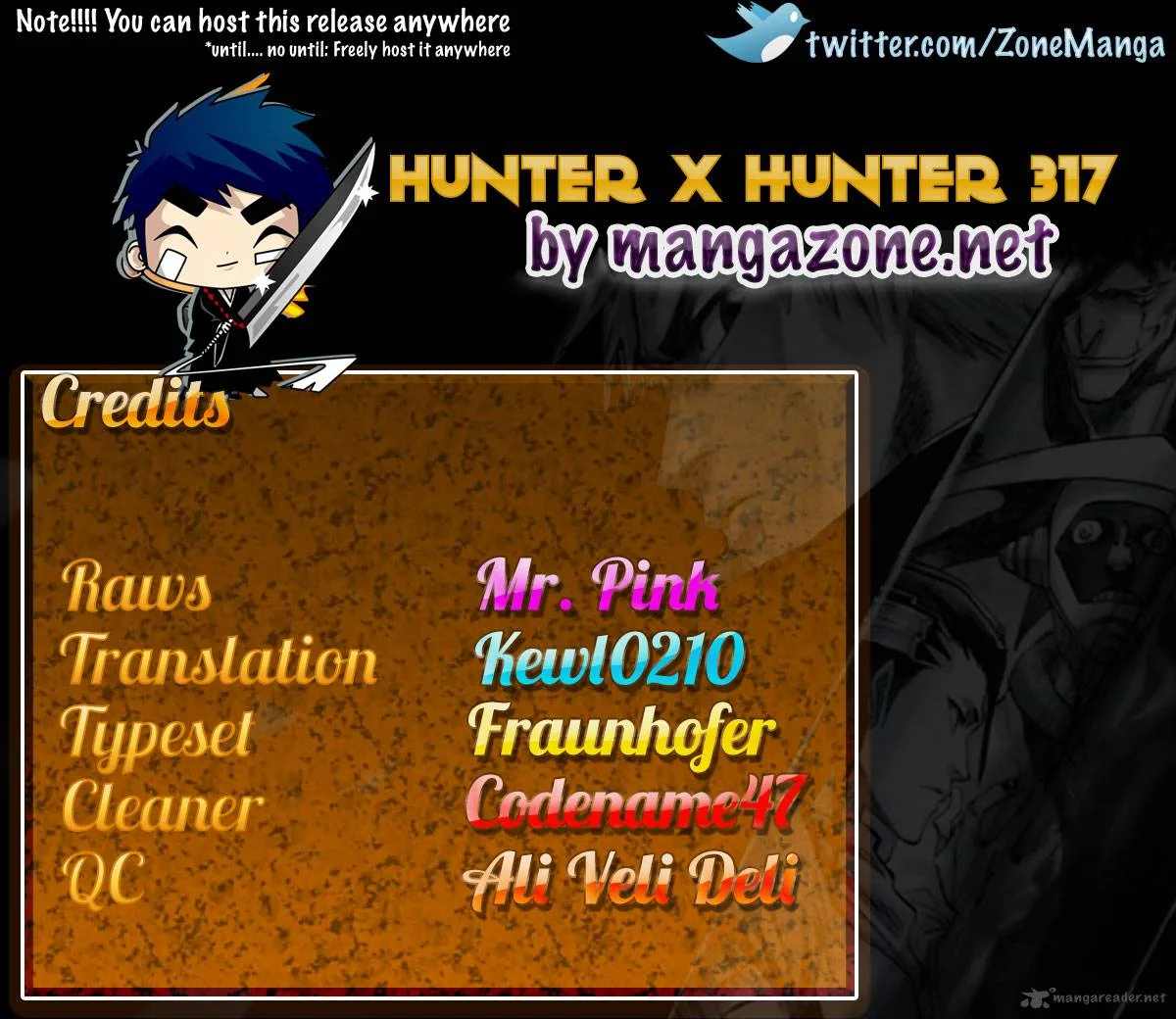 Hunter X Hunter Chapter 317 page 21