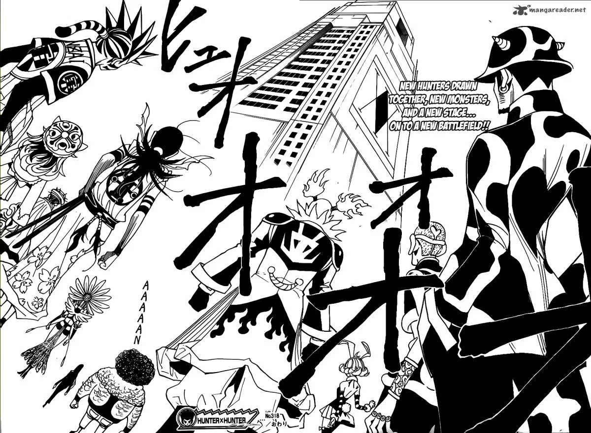 Hunter X Hunter Chapter 318 page 14