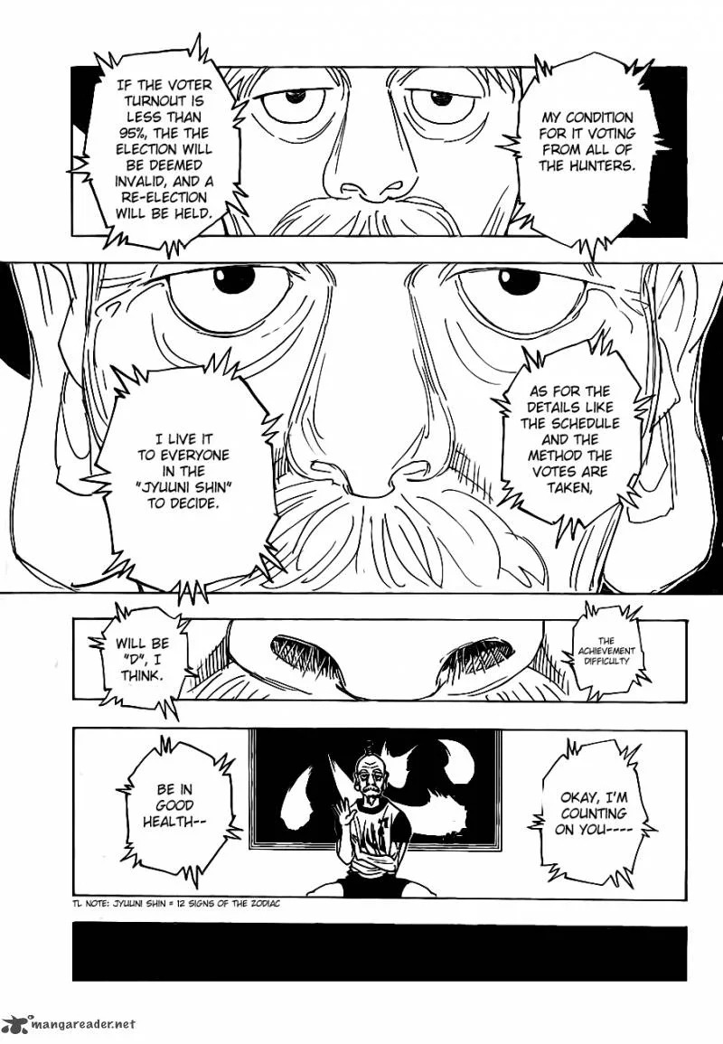 Hunter X Hunter Chapter 318 page 13