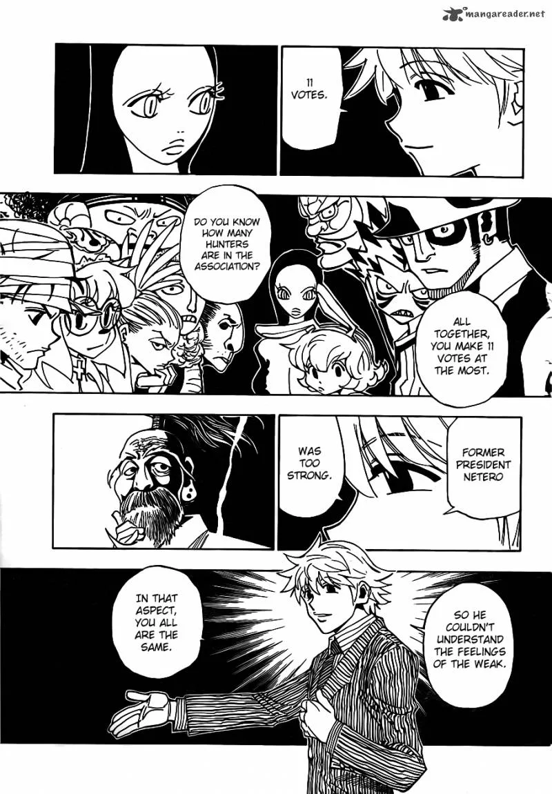 Hunter X Hunter Chapter 319 page 9