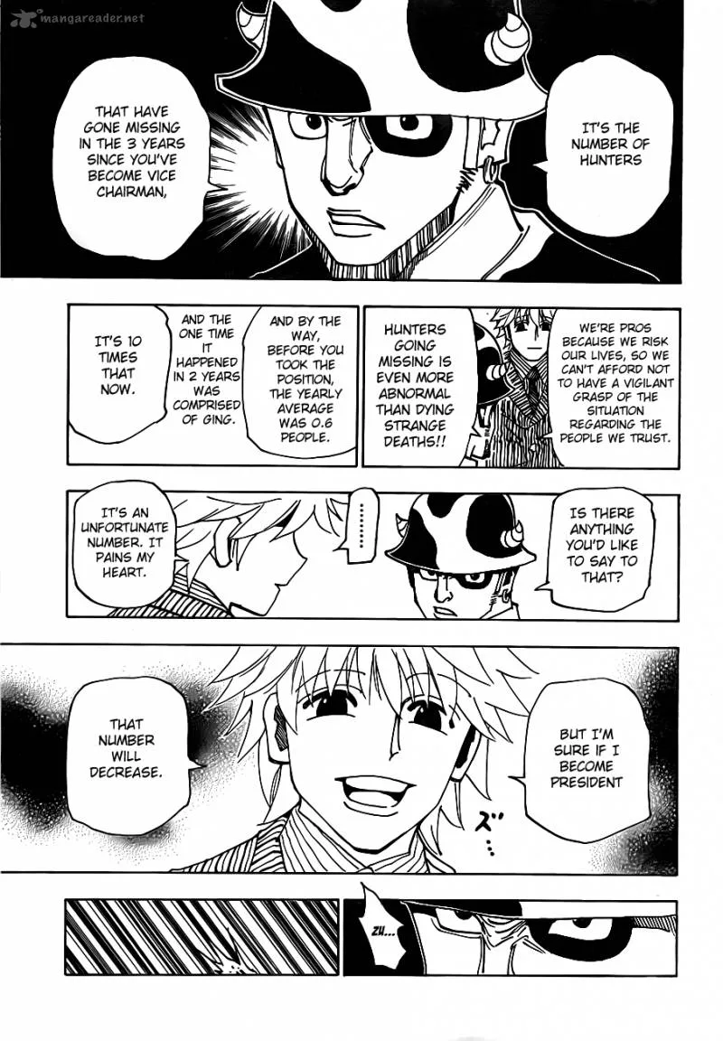 Hunter X Hunter Chapter 319 page 11