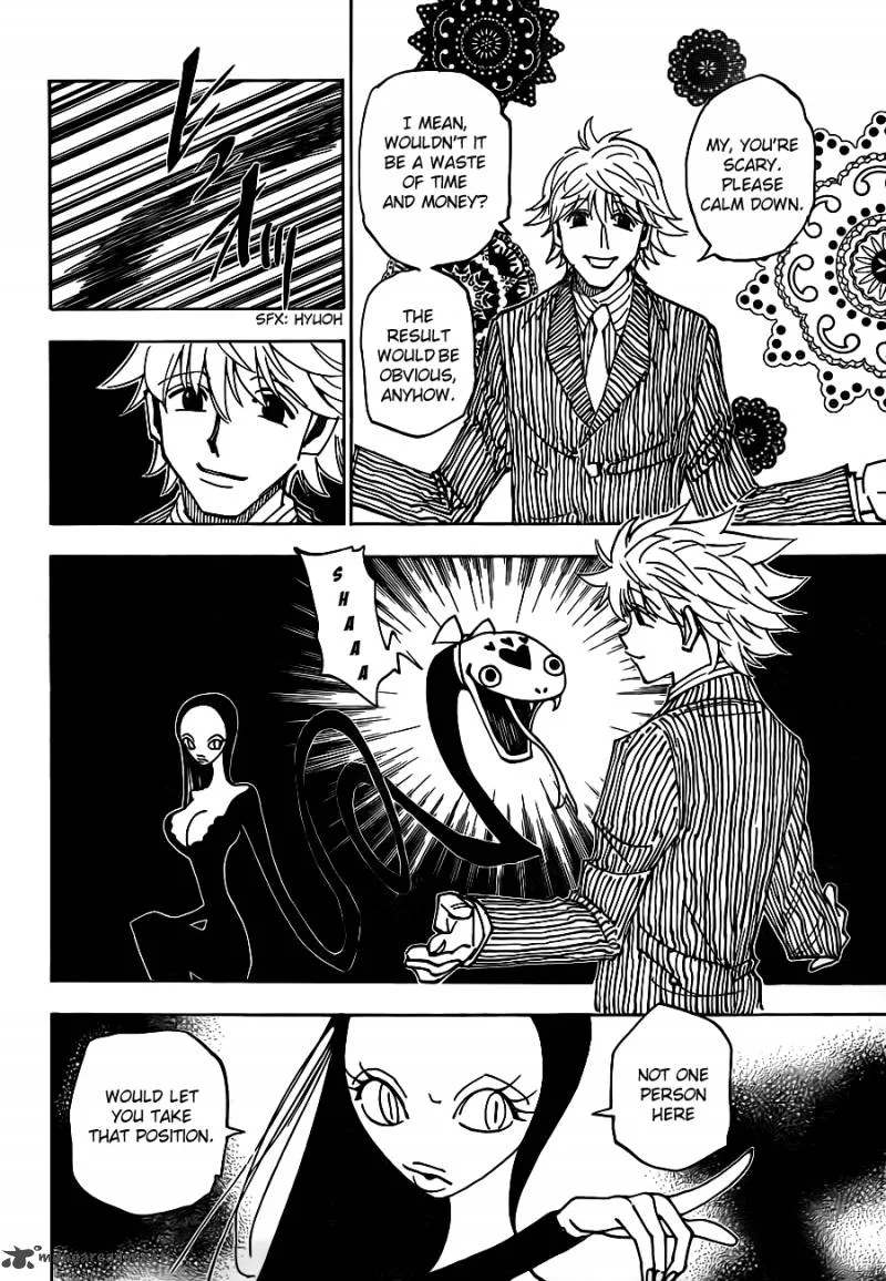 Hunter X Hunter Chapter 319 page 8