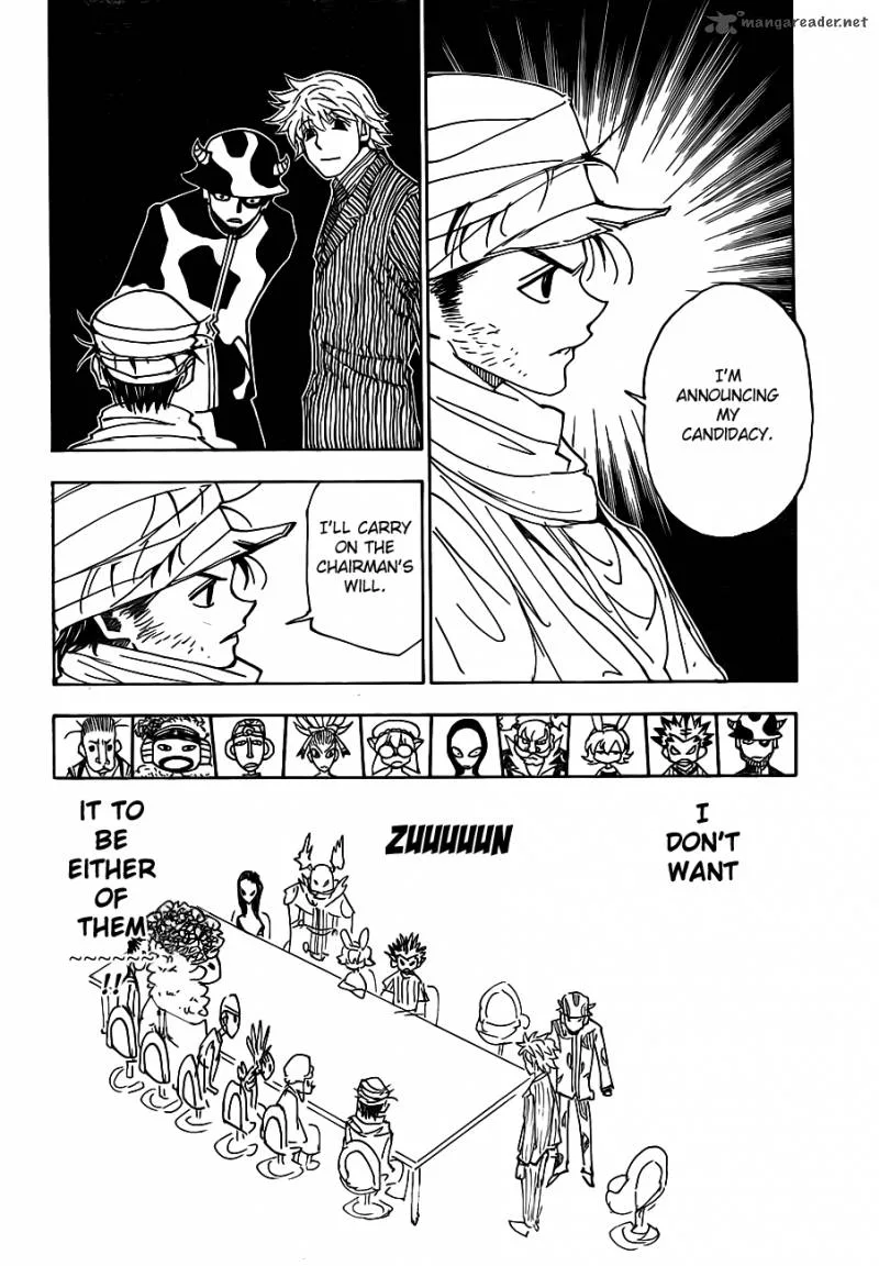 Hunter X Hunter Chapter 319 page 12