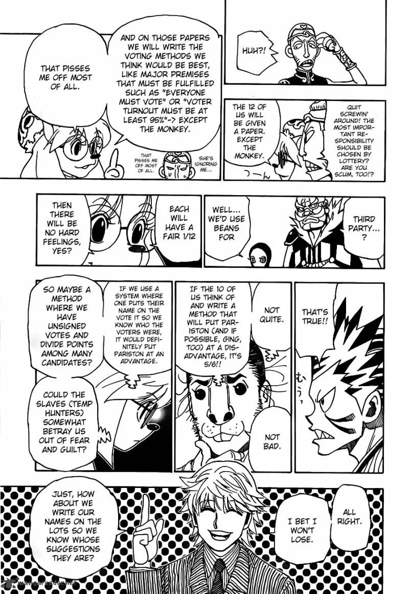 Hunter X Hunter Chapter 319 page 15