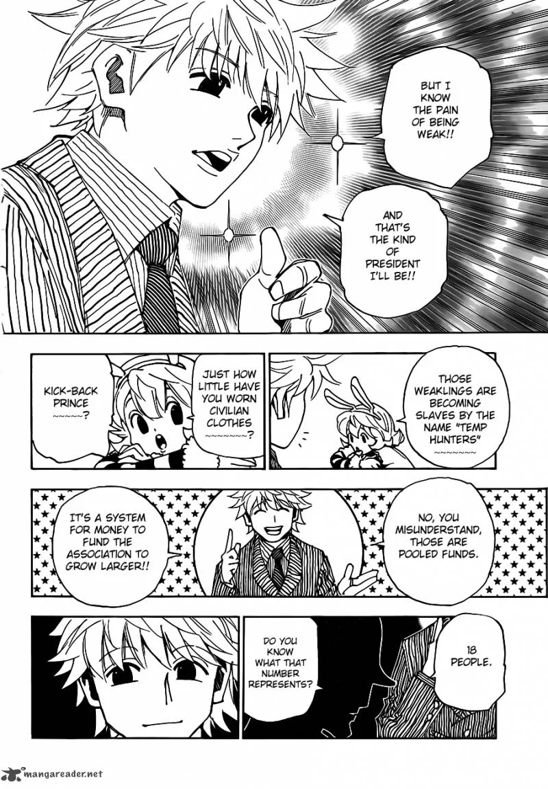Hunter X Hunter Chapter 319 page 10