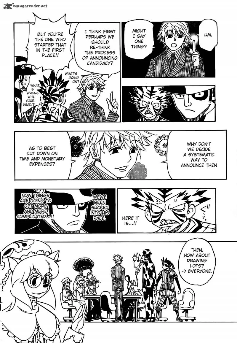 Hunter X Hunter Chapter 319 page 14