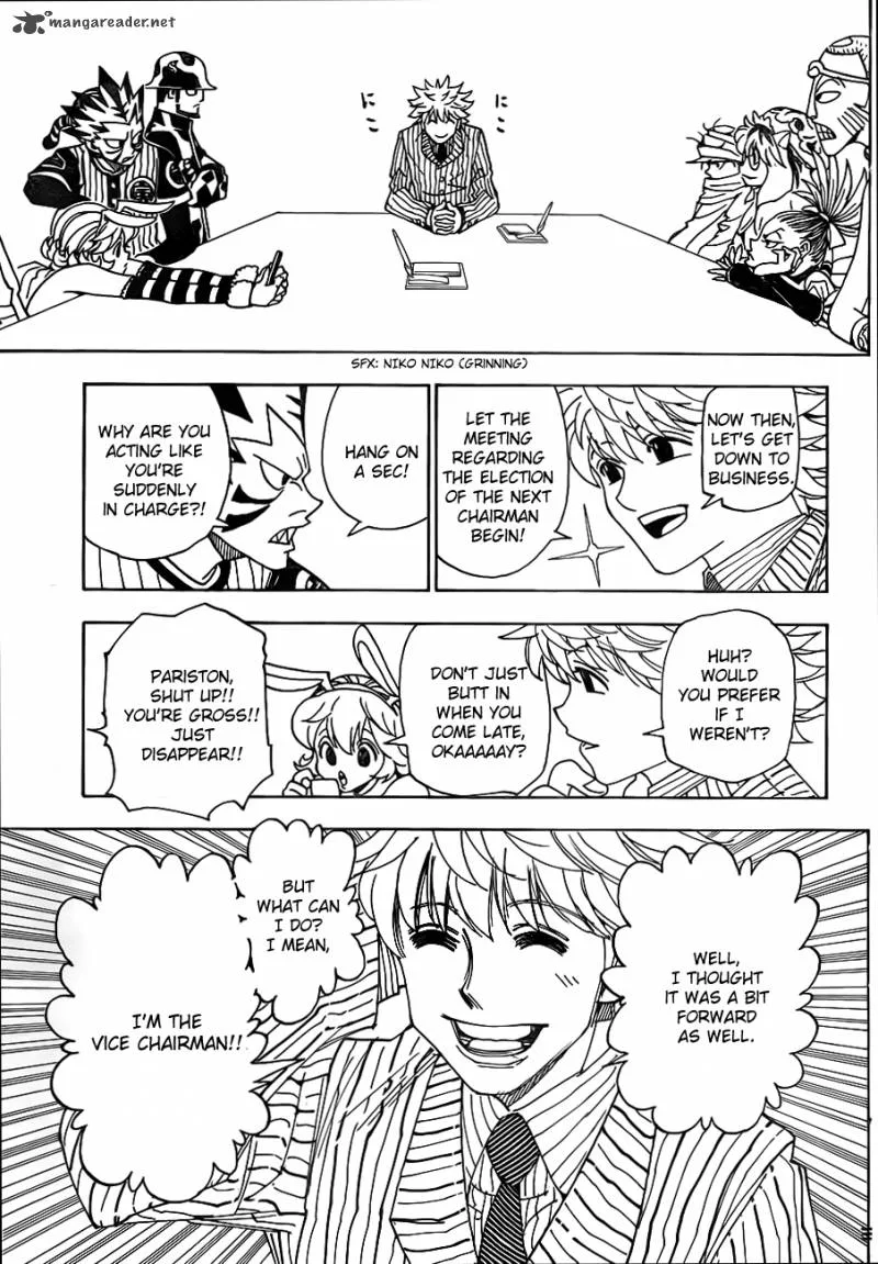 Hunter X Hunter Chapter 319 page 4