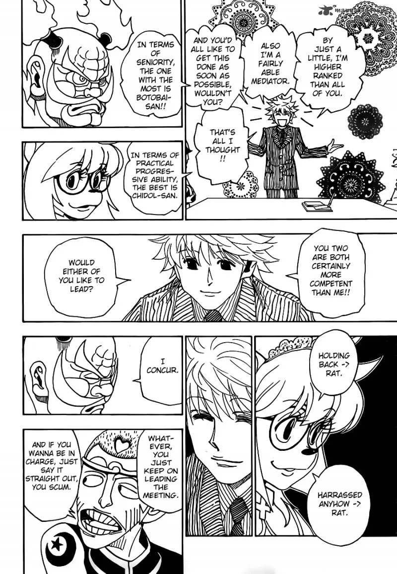 Hunter X Hunter Chapter 319 page 5