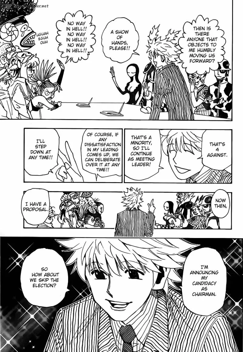 Hunter X Hunter Chapter 319 page 6
