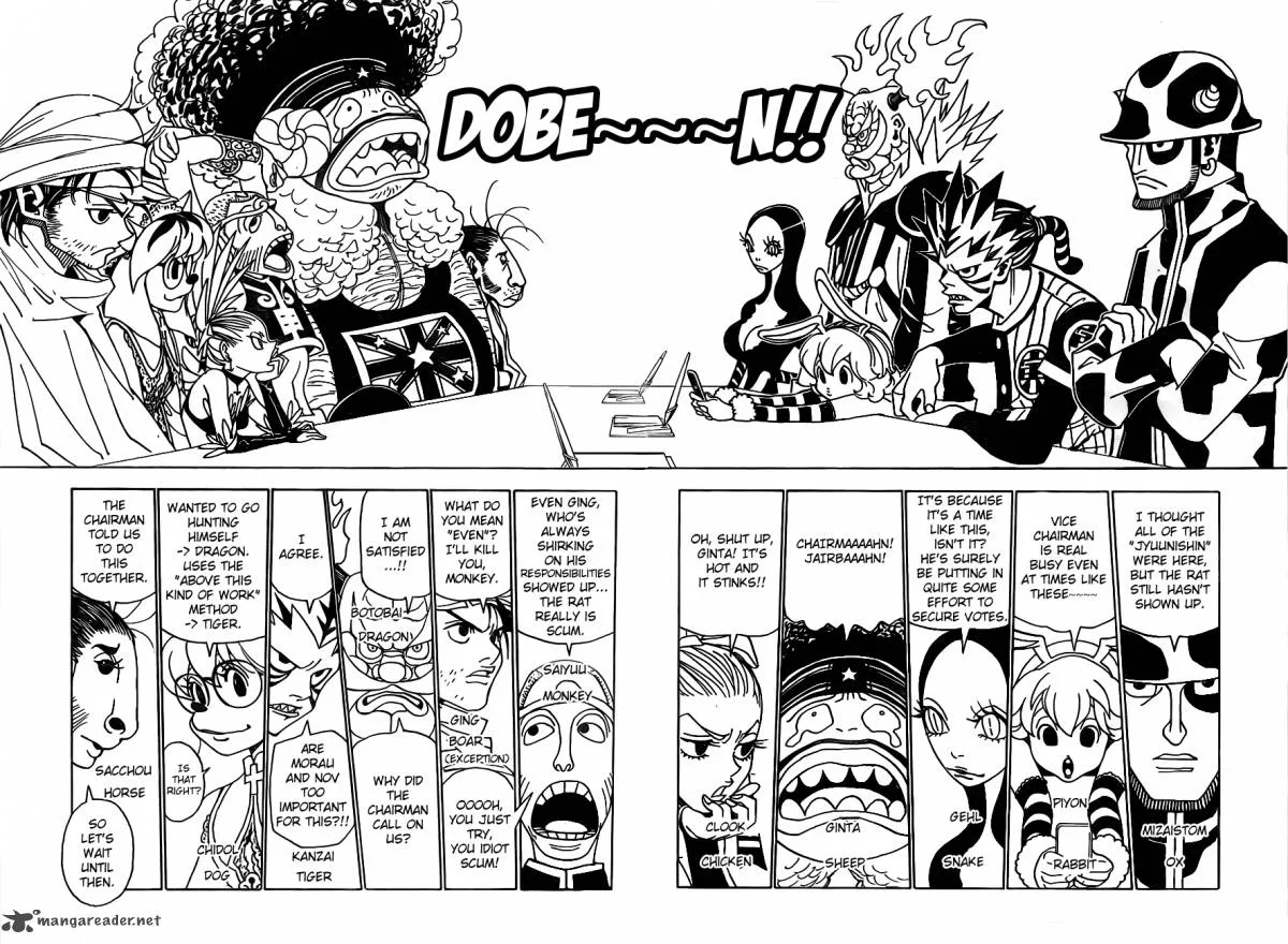 Hunter X Hunter Chapter 319 page 2